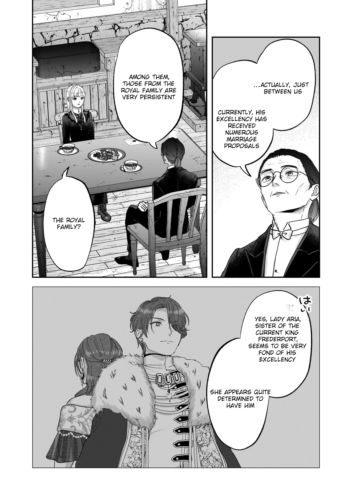 The Rain Witch and the Ashen Duke — The Secret of Grauore Manor Where White Roses Never Bloom. Chapter 7 - ch7 Page 6